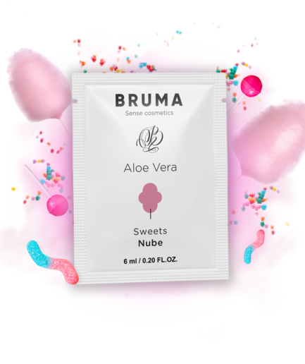 BRUMA - 6 ML GEL DESLIZANTE CON ALOE VERA SABOR A NUBE