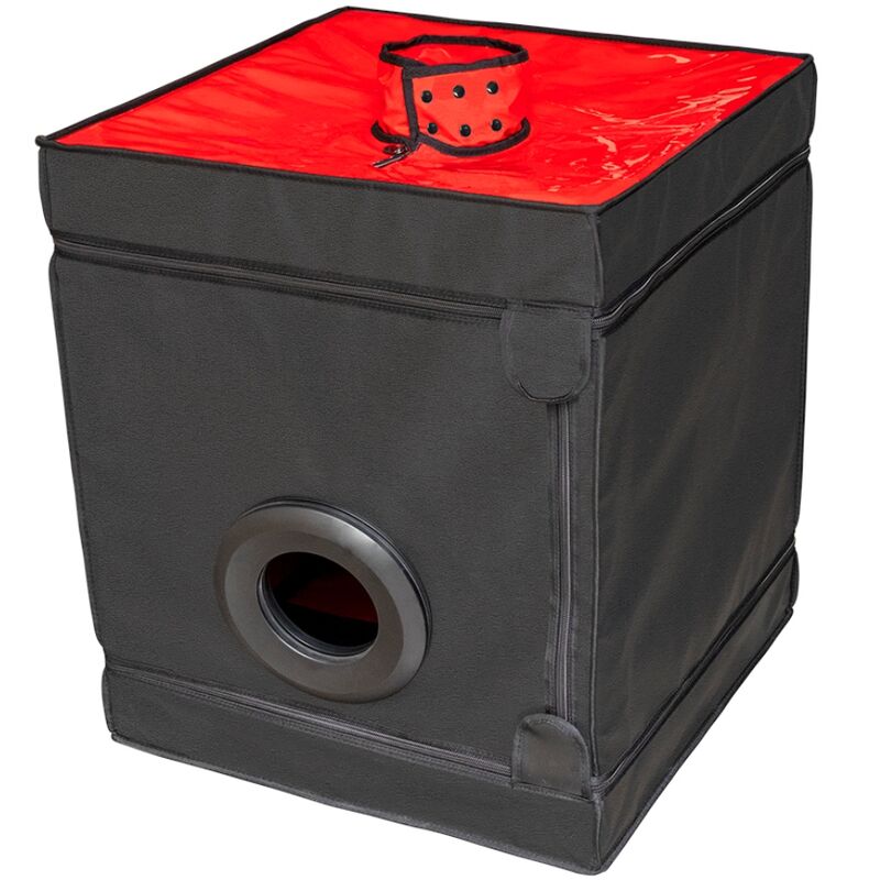 SECRET DOME - KINK CLUB BUKKAKE CABIN BLACK & RED