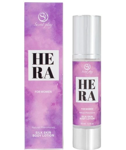 SECRETPLAY - HERA LOCIÓN PIEL DE SEDA PARA MUJERES 50 ML