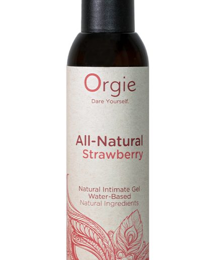 ALL-NATURAL STRAWBERRY Kissable Water-based Intimate Gel