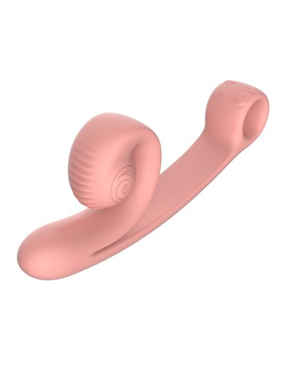 SVibe Snail CURVE vibrator, peachy pink