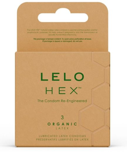 LELO - HEX ORGANIC PRESERVATIVO CAJA 3 UDS
