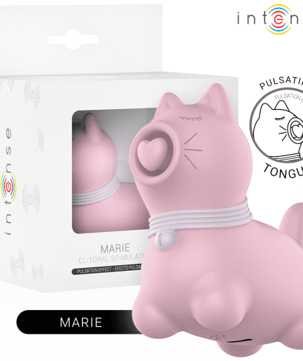 INTENSE - MARIE ESTIMULADOR CON LENGUA EFECTO PULSACIÓN ROSA
