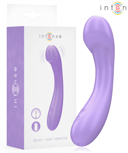 INTENSE - BECKY VIBRADOR 19 CM CALENTABLE 7 VIBRACIONES MORADO