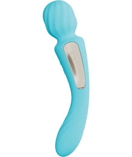 LELO - SWITCH VIBRADOR WANDA ESTIMULACIÓN DOBLE CELESTE